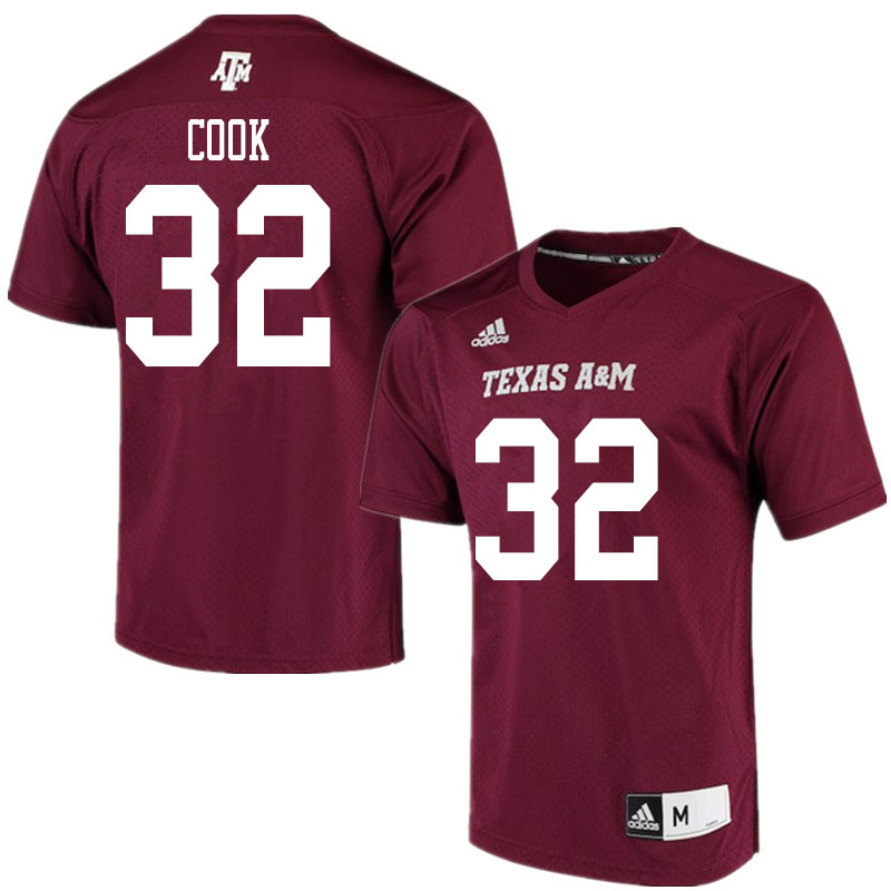 Men #32 Connor Cook Texas A&M Aggies College Football Jerseys Sale-Alternate